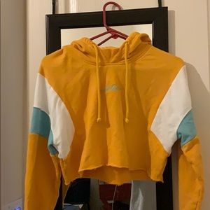 Hollister cropped sweatshirt